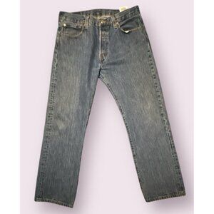 Levi’s 501 Jeans Mens 34x30 Blue Medium Wash Button Fly Rare